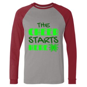 Long Sleeve Jersey Baseball Tee Thumbnail