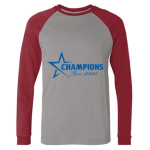 Long Sleeve Jersey Baseball Tee Thumbnail