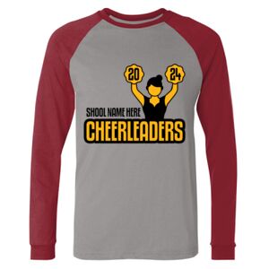 Long Sleeve Jersey Baseball Tee Thumbnail