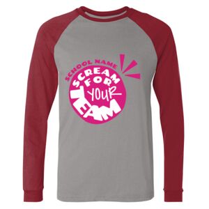 Long Sleeve Jersey Baseball Tee Thumbnail