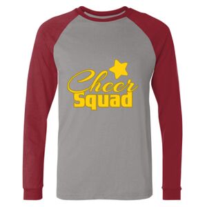Long Sleeve Jersey Baseball Tee Thumbnail