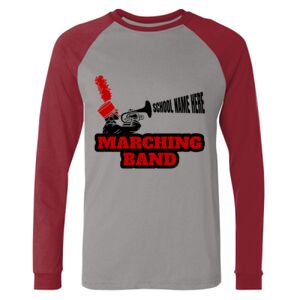 Long Sleeve Jersey Baseball Tee Thumbnail