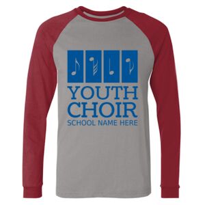 Long Sleeve Jersey Baseball Tee Thumbnail