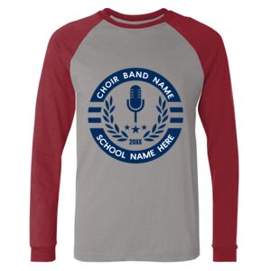 Long Sleeve Jersey Baseball Tee Thumbnail