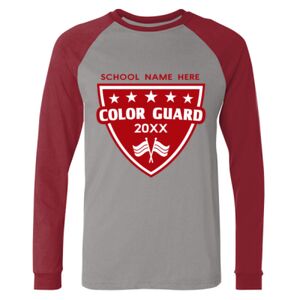 Long Sleeve Jersey Baseball Tee Thumbnail
