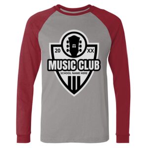 Long Sleeve Jersey Baseball Tee Thumbnail