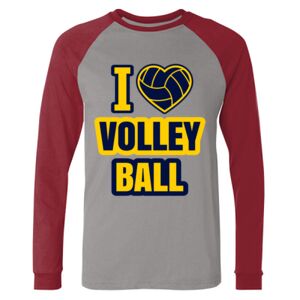 Long Sleeve Jersey Baseball Tee Thumbnail