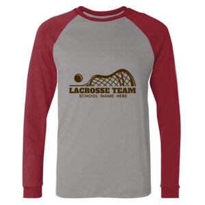 Long Sleeve Jersey Baseball Tee Thumbnail