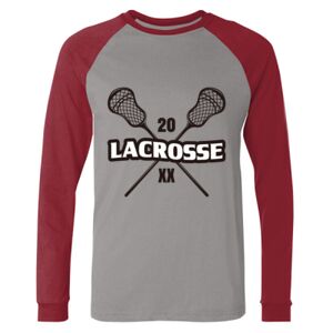 Long Sleeve Jersey Baseball Tee Thumbnail