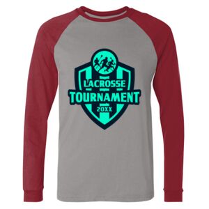 Long Sleeve Jersey Baseball Tee Thumbnail
