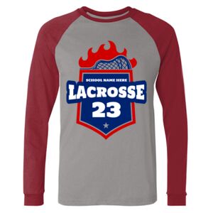 Long Sleeve Jersey Baseball Tee Thumbnail