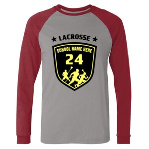Long Sleeve Jersey Baseball Tee Thumbnail