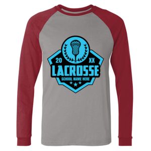 Long Sleeve Jersey Baseball Tee Thumbnail
