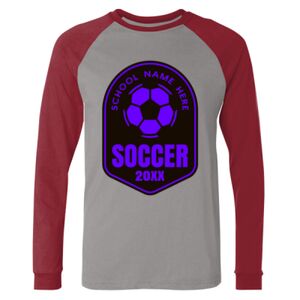 Long Sleeve Jersey Baseball Tee Thumbnail