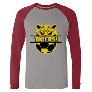 Long Sleeve Jersey Baseball Tee Thumbnail