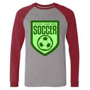 Long Sleeve Jersey Baseball Tee Thumbnail
