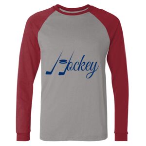 Long Sleeve Jersey Baseball Tee Thumbnail