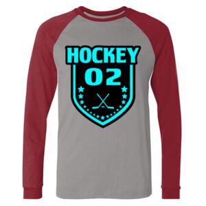 Long Sleeve Jersey Baseball Tee Thumbnail