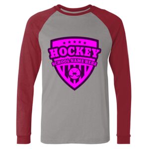 Long Sleeve Jersey Baseball Tee Thumbnail