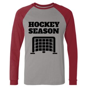 Long Sleeve Jersey Baseball Tee Thumbnail
