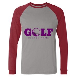 Long Sleeve Jersey Baseball Tee Thumbnail