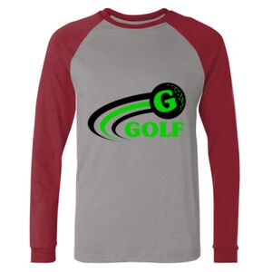Long Sleeve Jersey Baseball Tee Thumbnail