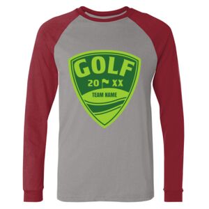Long Sleeve Jersey Baseball Tee Thumbnail