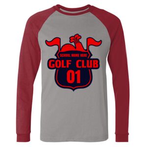 Long Sleeve Jersey Baseball Tee Thumbnail