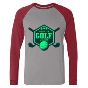 Long Sleeve Jersey Baseball Tee Thumbnail