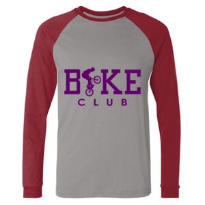 Long Sleeve Jersey Baseball Tee Thumbnail