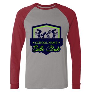 Long Sleeve Jersey Baseball Tee Thumbnail