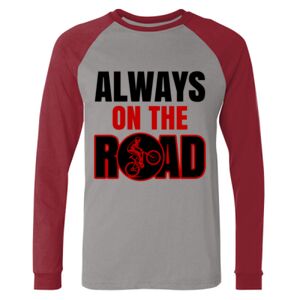 Long Sleeve Jersey Baseball Tee Thumbnail