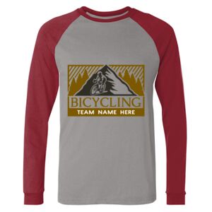 Long Sleeve Jersey Baseball Tee Thumbnail