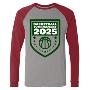 Long Sleeve Jersey Baseball Tee Thumbnail