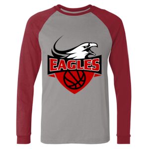 Long Sleeve Jersey Baseball Tee Thumbnail