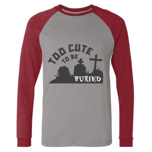 Long Sleeve Jersey Baseball Tee Thumbnail