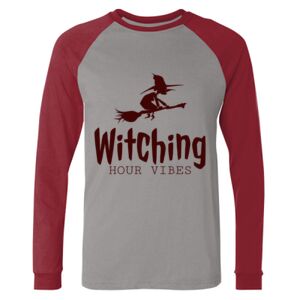 Long Sleeve Jersey Baseball Tee Thumbnail