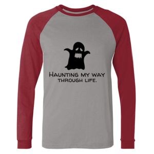 Long Sleeve Jersey Baseball Tee Thumbnail