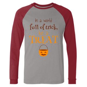 Long Sleeve Jersey Baseball Tee Thumbnail