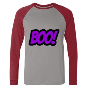 Long Sleeve Jersey Baseball Tee Thumbnail