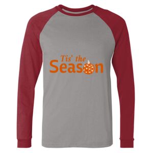 Long Sleeve Jersey Baseball Tee Thumbnail