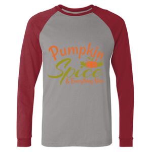 Long Sleeve Jersey Baseball Tee Thumbnail