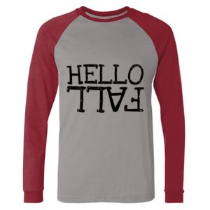 Long Sleeve Jersey Baseball Tee Thumbnail