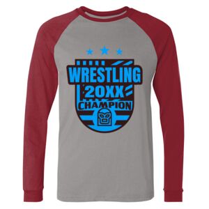 Long Sleeve Jersey Baseball Tee Thumbnail
