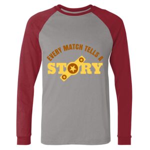 Long Sleeve Jersey Baseball Tee Thumbnail