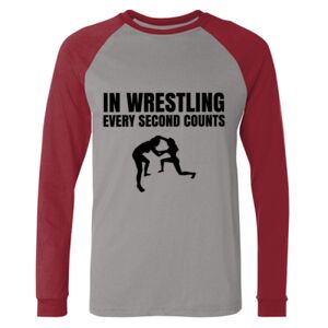 Long Sleeve Jersey Baseball Tee Thumbnail