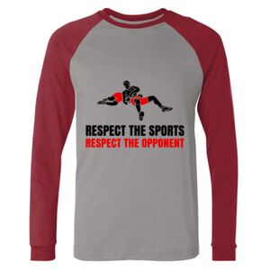 Long Sleeve Jersey Baseball Tee Thumbnail
