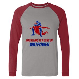 Long Sleeve Jersey Baseball Tee Thumbnail