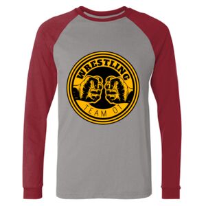 Long Sleeve Jersey Baseball Tee Thumbnail