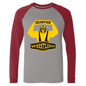 Long Sleeve Jersey Baseball Tee Thumbnail